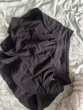 Gymshark Black Athletic Skirt with Inner Shorts